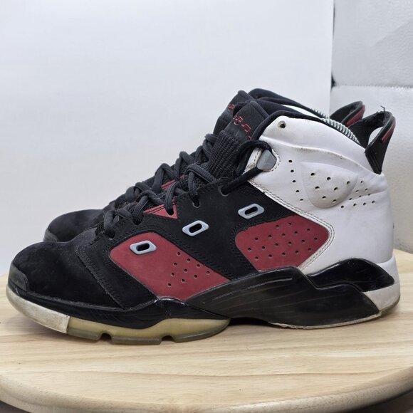 Nike Boys Air Jordan 6 17 23 DM1159-006 Black Basketball Shoes Sneakers Size 7Y - Picture 1 of 9